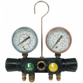 Analizador de 4 vías RR140 para R22. R134a. R407C y R404A