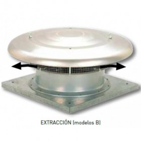 Extractor de tejado helicoidal S&P HCTT/6-630-B