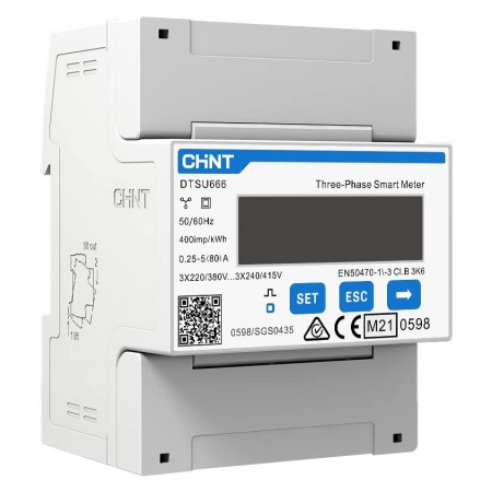 Smart meter SAJ trifásico para serie H2 y HS2 250A/5A