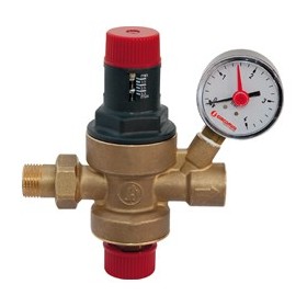 Grupo de llenado Giacomini automatico 1/2" macho circuitos 1/2" hembra con manometro R150M