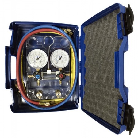Kit de carga con analizador WIGAM K-SPY2PFA4-5-GYSS60-Lv PARA R22. R134a. R404A y R407C