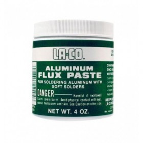 Bote de decapante en pasta para soldadura de aluminio 4oz