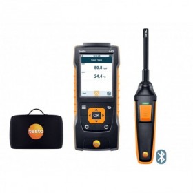 Set analizador con sonda de humedad y temperatura TESTO 440