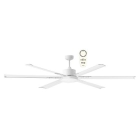 Ventilador de techo blanco 6 aspas con mando MARTEC ALBATROSS 210cm
