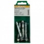 Blíster 4 uds Taco metálico anclaje hormigón espirro ESCOFIX BFT10C con tornillo y arandela M8x60mm