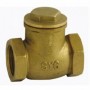 Válvula retención clapeta latón cierre metal 1-1/4"