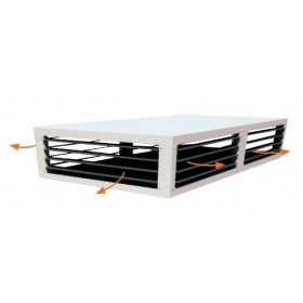 Plenum 4 salidas para generador aire caliente vertical MET MANN MM-200-G y MM-250-G