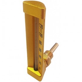 Termómetro capilla SEI angular caja 150x36mm inmersor 1/2"x50mm 0 a 120ºC
