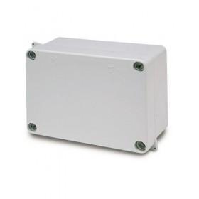 Caja eléctrica empalmes estanca de superficie sin conos IP66 155x100x70mm