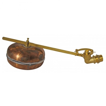 Válvula flotador latón con boya plana deslizante 3/4"