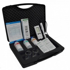 Medidor portátil pH/CE/TDS/Temperatura digital con maletín HANNA HS9814