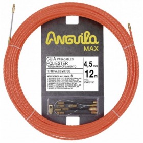 Rollo 12m guía pasacables POLIESTER MONOFILAMENTO ANGUILA MAX Ø4.5mm