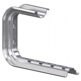 Soporte omega techo en acero galvanizado sendzimir INTERFLEX INSTA-FIX para bandeja portacables VIAFIL y VIATEC 200mm