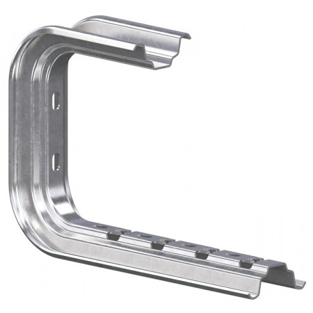 Soporte omega techo en acero galvanizado sendzimir INTERFLEX INSTA-FIX para bandeja portacables VIAFIL y VIATEC 200mm