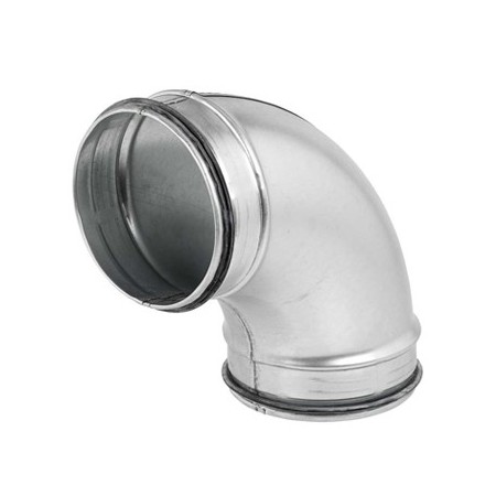 Codo 90º con junta de Ø125mm MERCATUB Macho-Macho