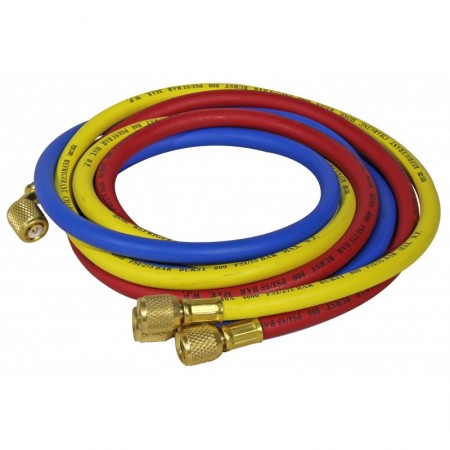 Juego de 3 mangueras especial de 1500mm 360-RYB-134A para R134a