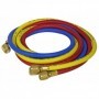 Juego de 3 mangueras especial de 1500mm 360-RYB-134A para R134a