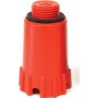 Tapón de prueba estanqueidad rojo de 1/2" con junta