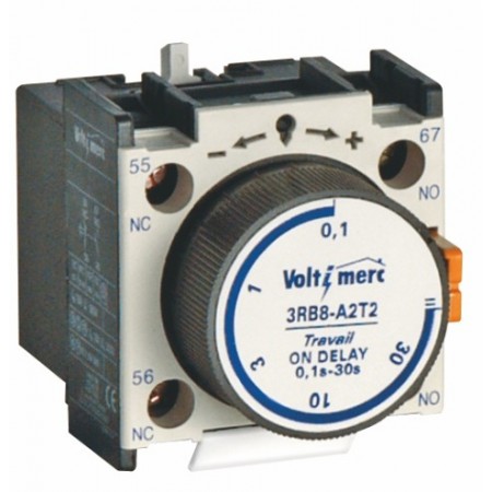 Temporizador neumático 0.1-30sg para contactor VOLTIMERC