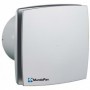 Extractor baño frontal plata mate MUNDOFAN ALUDECOR 125T temporizador  Ø125mm