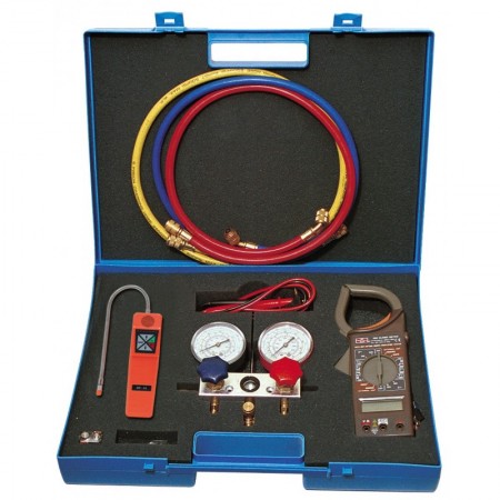 Maleta de instrumentación de frío para gases R407C. R404A y R134a