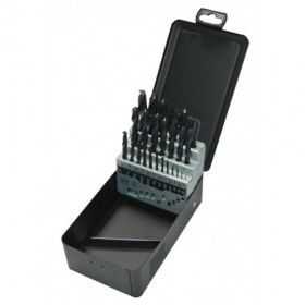 Estuche metalico 25 brocas metal MILWAUKEE HSSR