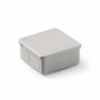 Caja eléctrica empalmes estanca de superficie sin conos IP66 100x100x55mm