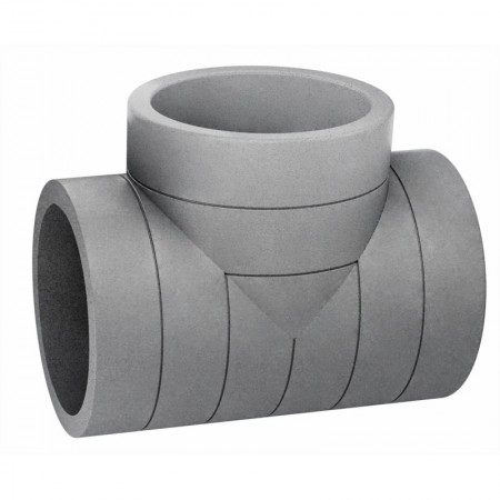 Te 90º Ø125mm MUNDOCLIMA by HEATPEX sistema ARIA ADURO