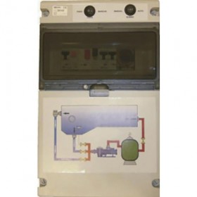 Cuadro eléctrico bomba e iluminación para piscina 10A 1x230VAC con transformador 600W