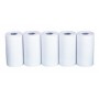 Pack 5 rollos de papel para impresora infrarrojos SEI para analizador de combustión AC400