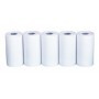 Pack 5 rollos de papel para impresora infrarrojos SEI para analizador de combustión AC400