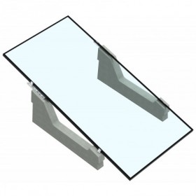 Estructura hormigón MUNDOCLIMA SOLAR Intermedio 15º multiposición 76kg cubierta plana