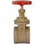 Válvula compuerta bronce-latón cierre metal 1/2"