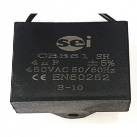 Minicondensador arranque motores monofásicos 4µF