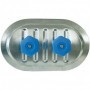 Trampilla acceso e inspección curva conducto circular TAC-30/20 300x200mm Ø300mm
