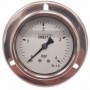 Manómetro glicerina Ø63mm horizontal con aro frontal 1/4" 0 a 4bar