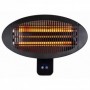 Calefactor eléctrico exterior de pared con mando MERCALOR TORRE 2000W 230VAC