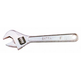 Llave inglesa ajustable acero forjado y galvanizado MERCATOOLS 100mm