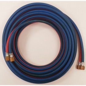 Conjunto de dos mangueras de 10m para oxi-acetileno