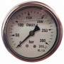Manómetro glicerina Ø63mm horizontal 1/4" 0 a 315bar