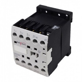 Minicontactor eléctrico 3P 12A +1NC 24VAC VOLTIMERC
