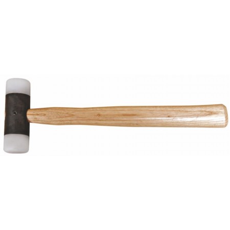 Maza de nylon con mango de madera MERCATOOLS Ø44mm