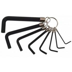 Juego 8 uds Llaves allen MERCATOOLS 1.5 a 6mm