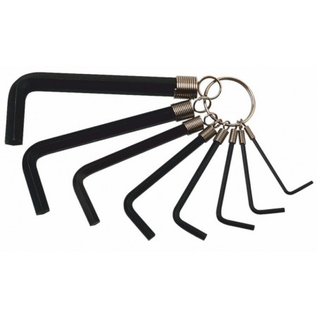 Juego 8 uds Llaves allen MERCATOOLS 1.5 a 6mm