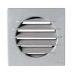Reja cuadrada ESCOCLIMA TEQ10RB con embocadura circular Ø100
