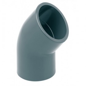 Codo 45º PVC presion ø50
