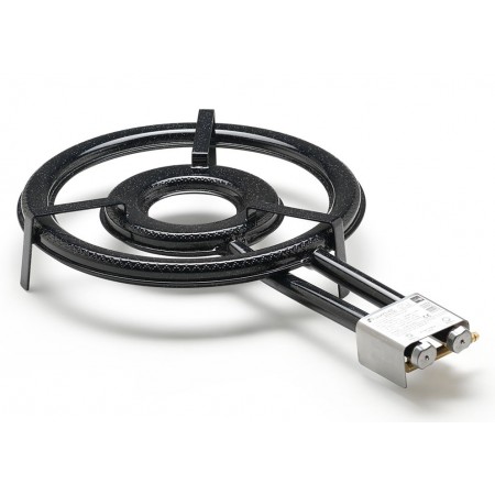 Paellero circular 2 fuego para exterior P 13.8 kW diám. 46 cm para gas butano