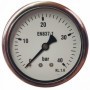 Manómetro glicerina Ø63mm horizontal 1/4" 0 a 40bar
