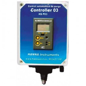 Control automático de purga para torre refrigeración HANNA CONTROLLER 03 0-1999µS