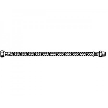 Latiguillo flexible gasóleo recto 1/4" Hembra x 1/8" Hembra cónico 150mm